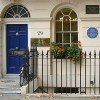 The front of a London home.