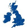 Small map of Great Britain