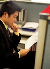 Man in an office
